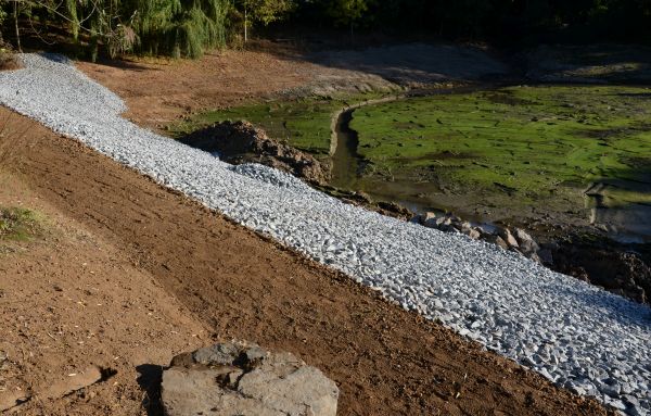 Landscape Swales Installation in Huntington Station