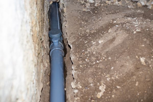 Drain Line Installation in Huntington Station