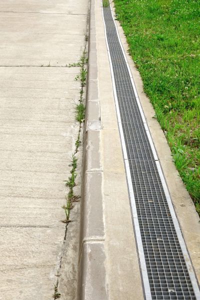 Concrete Drain Installation in Huntington Station
